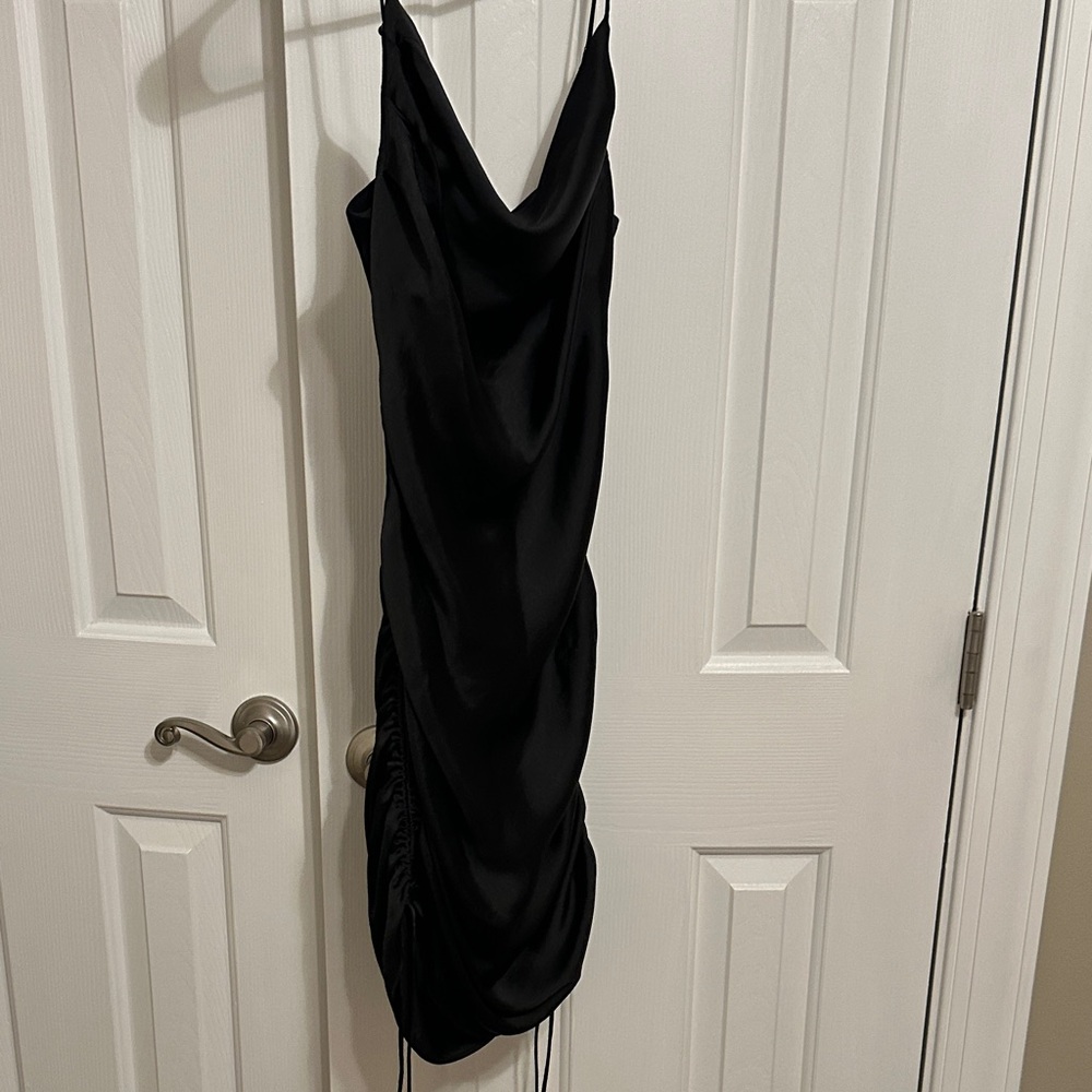 Zara Elegant Black Women's Dress
